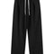 Men's Winter Fleece-Lined Sweatpants - Korean Fashion Thick Warm Wide Leg Casual Trousers